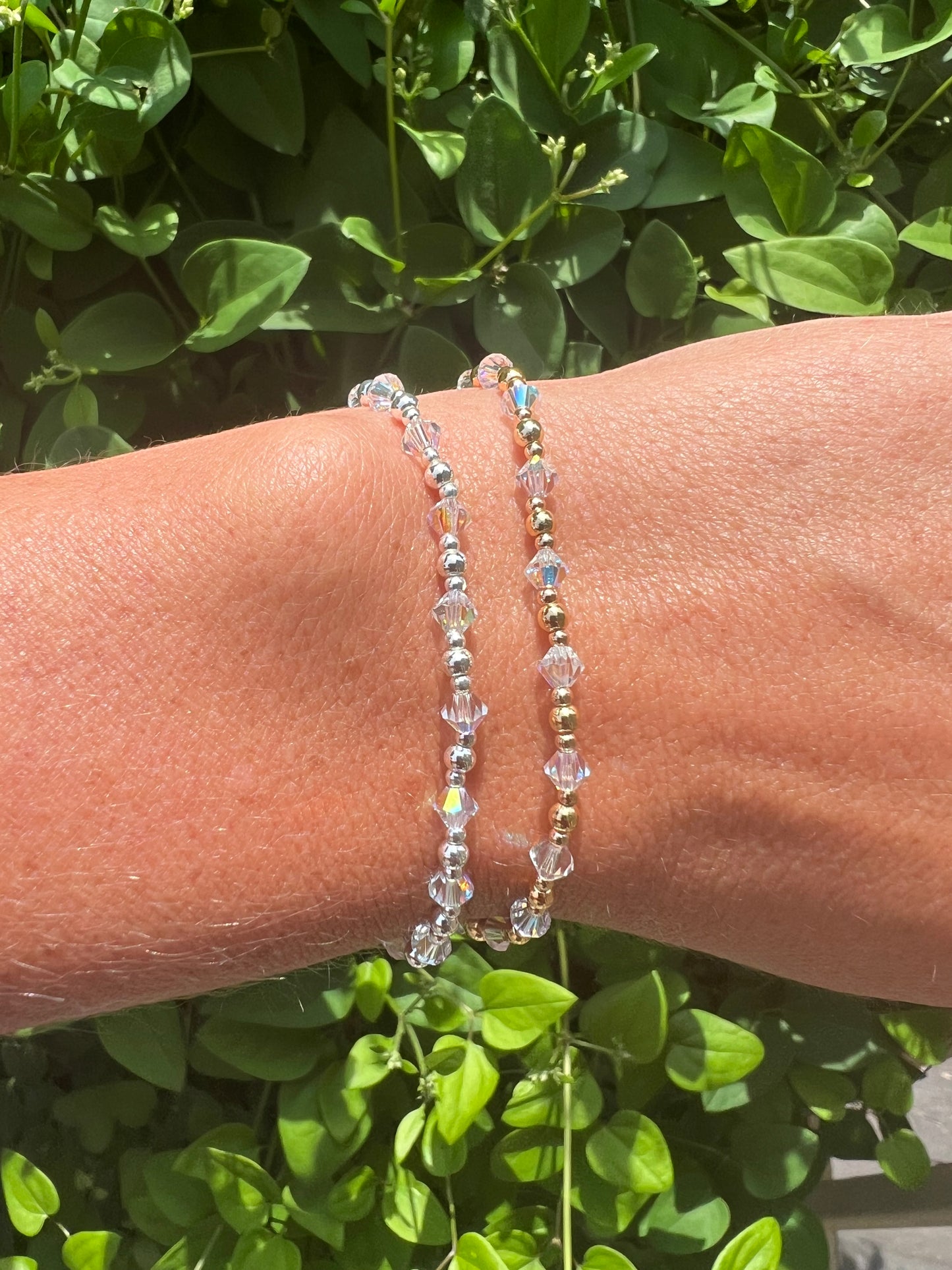 Dainty Czech Crystal Bracelet