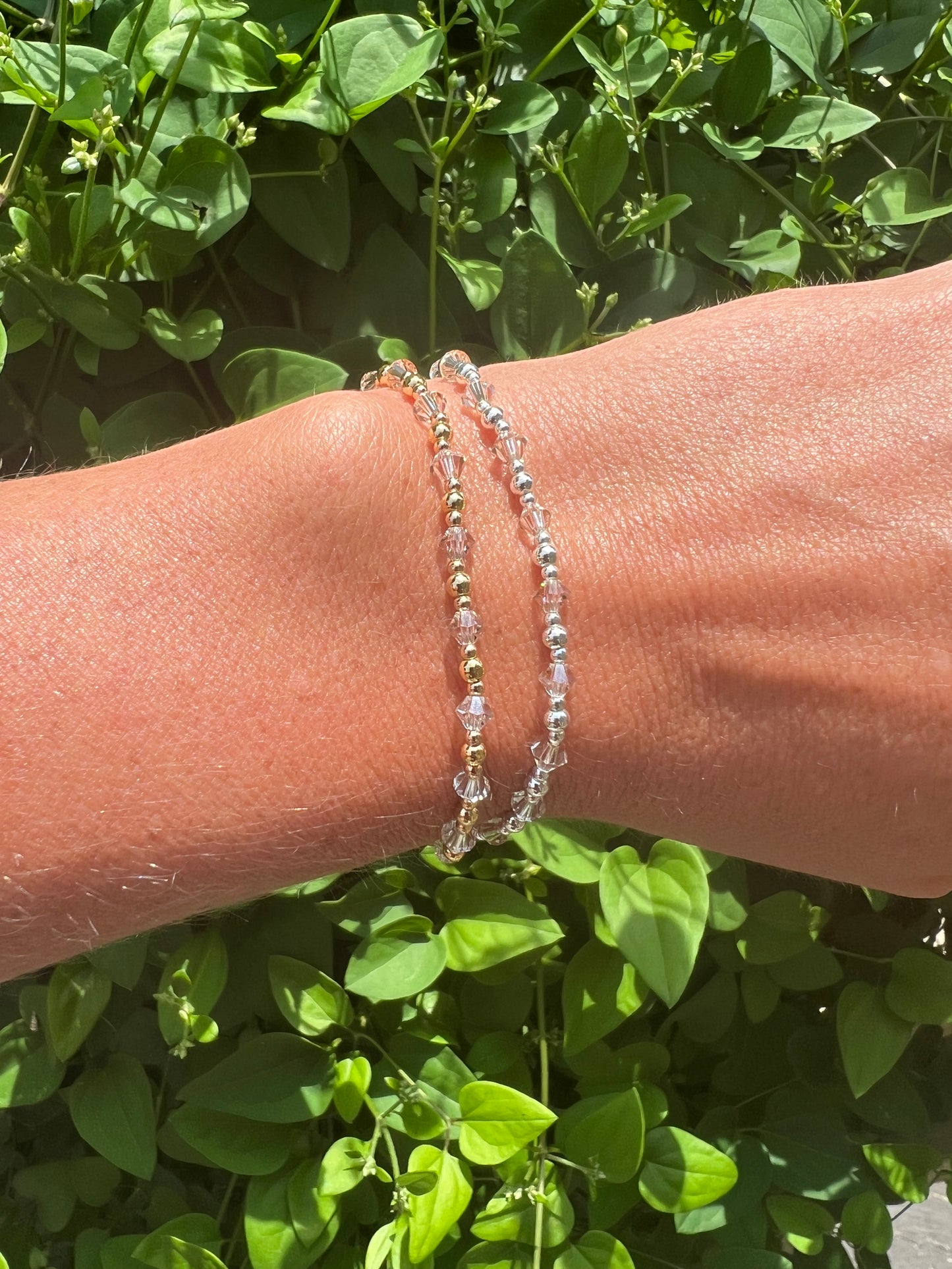 Dainty Czech Crystal Bracelet
