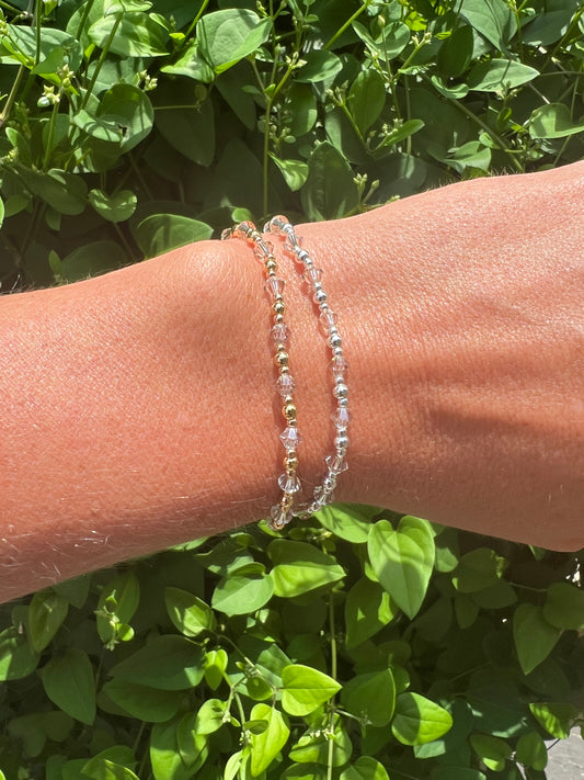 Dainty Czech Crystal Bracelet