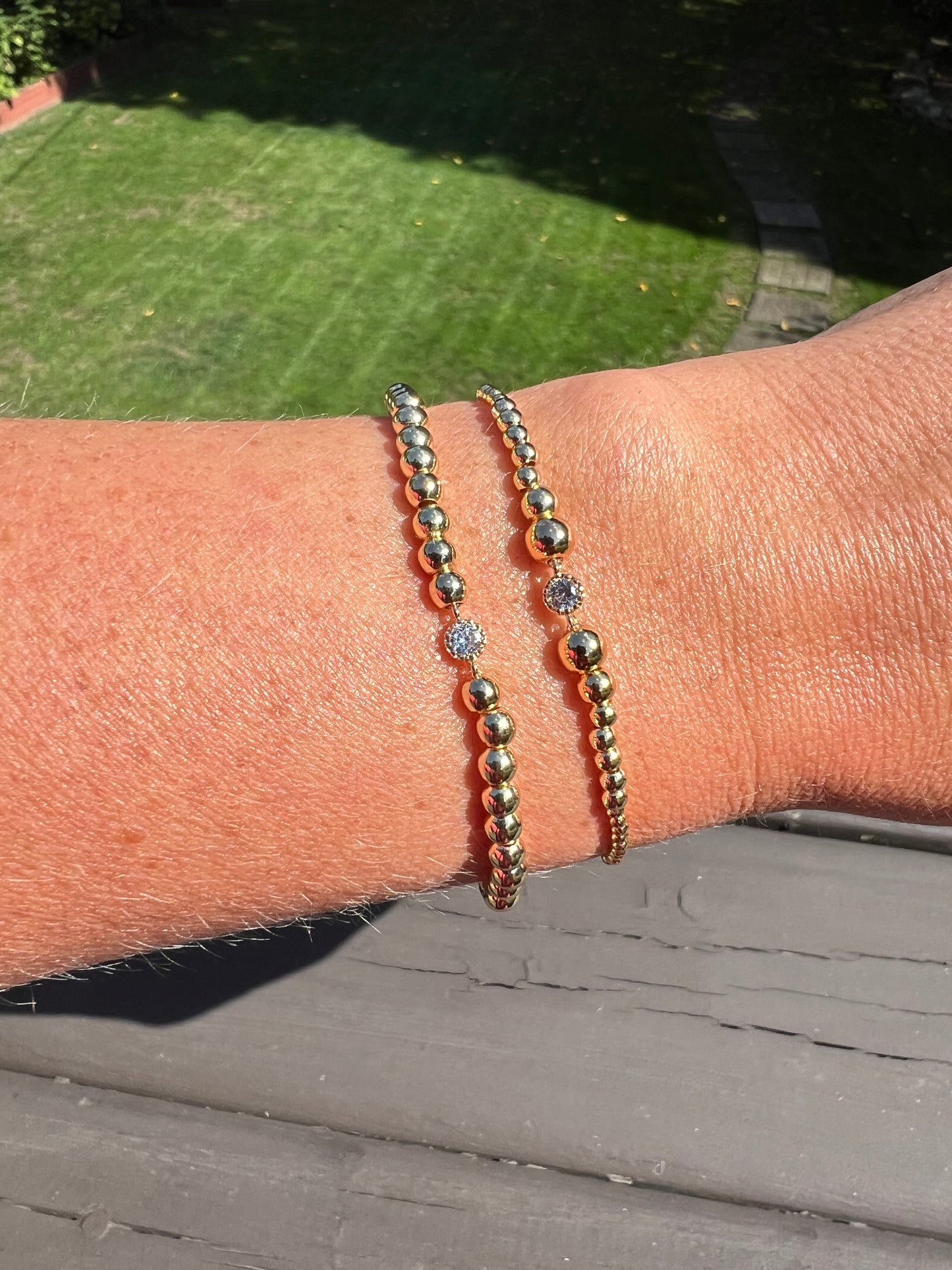 Minimalist Sparkle 4mm Bracelet