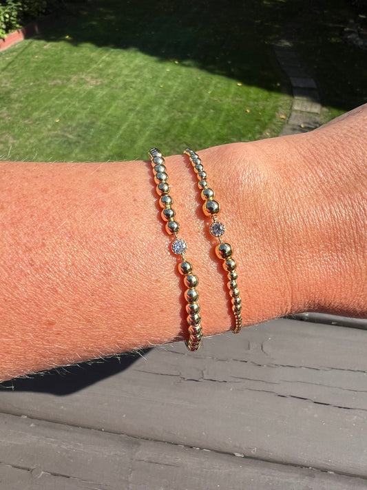Minimalist Sparkle                     Multi - dimension Bracelet