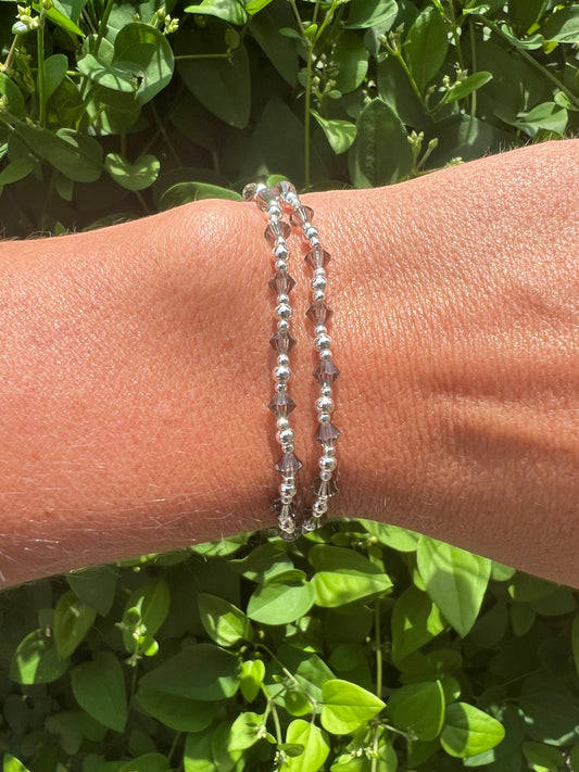 Dainty Czech Crystal Bracelet