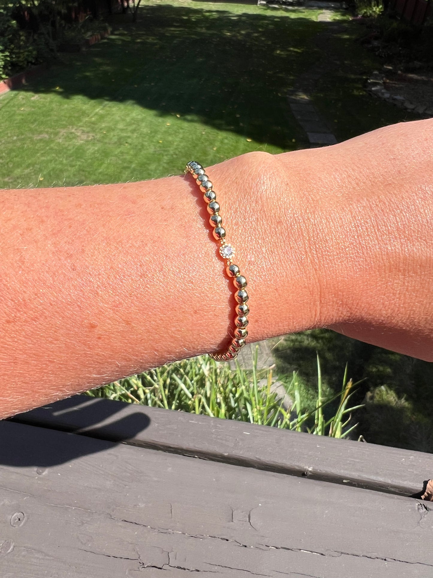 Minimalist Sparkle 4mm Bracelet