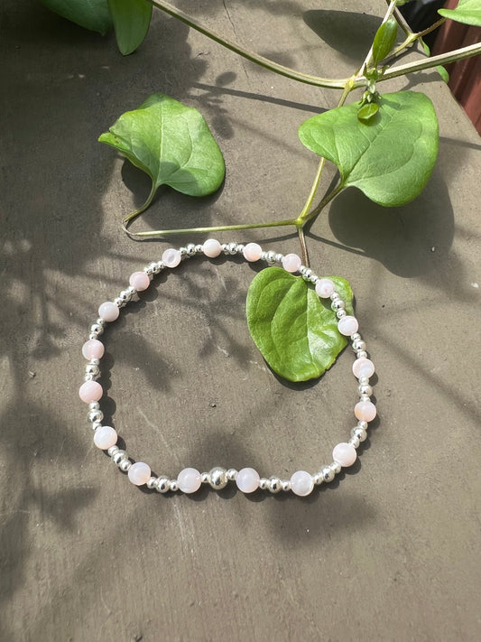 Blush Pink Semi-Precious Stones